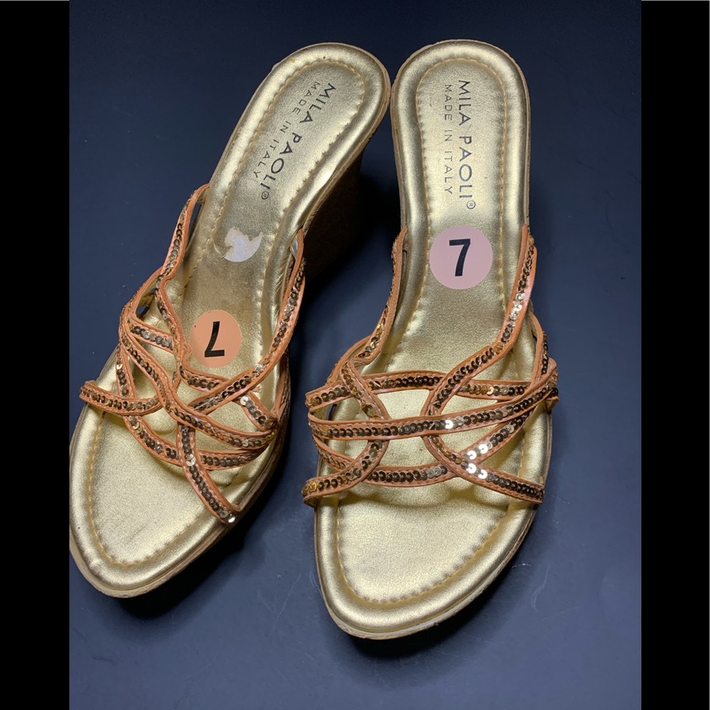 Ladies wedge shoes